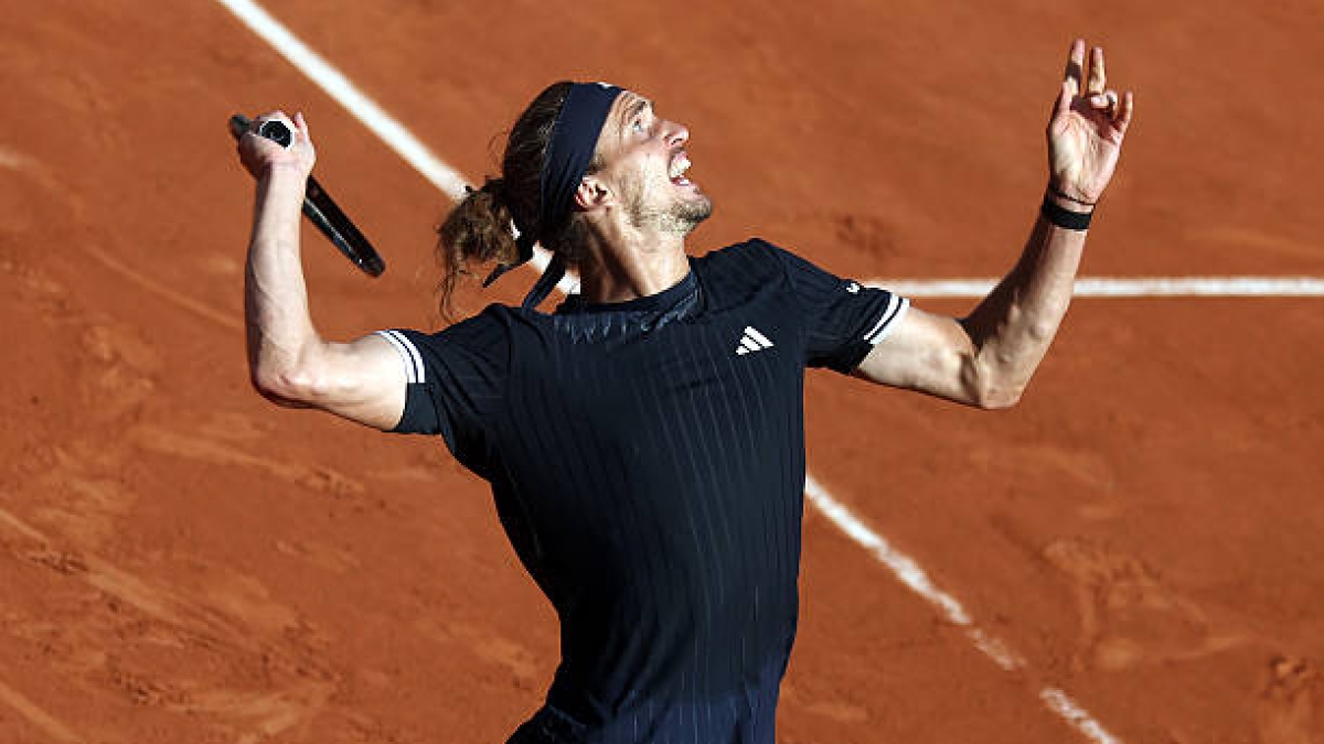 Zverev : "Avant Roland Garros on m'a fait 40 injections dans le dos". Photo : Gettyimages