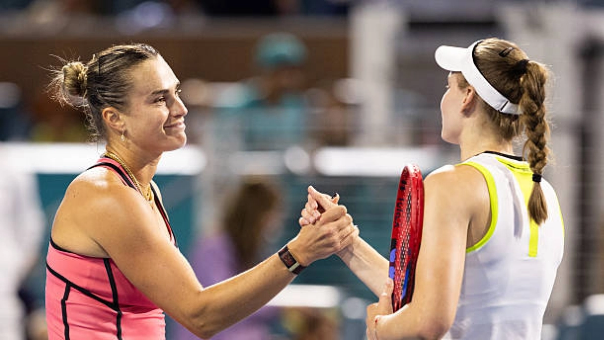 Sabalenka et Rybakina, lutte pour le numéro 1. Photo : gettyimages