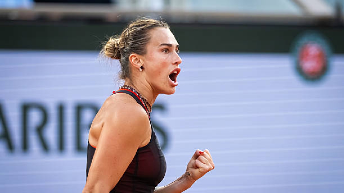 Aryna Sabalenka, horario dónde ver ante Shnaider. Foto: gettyimages