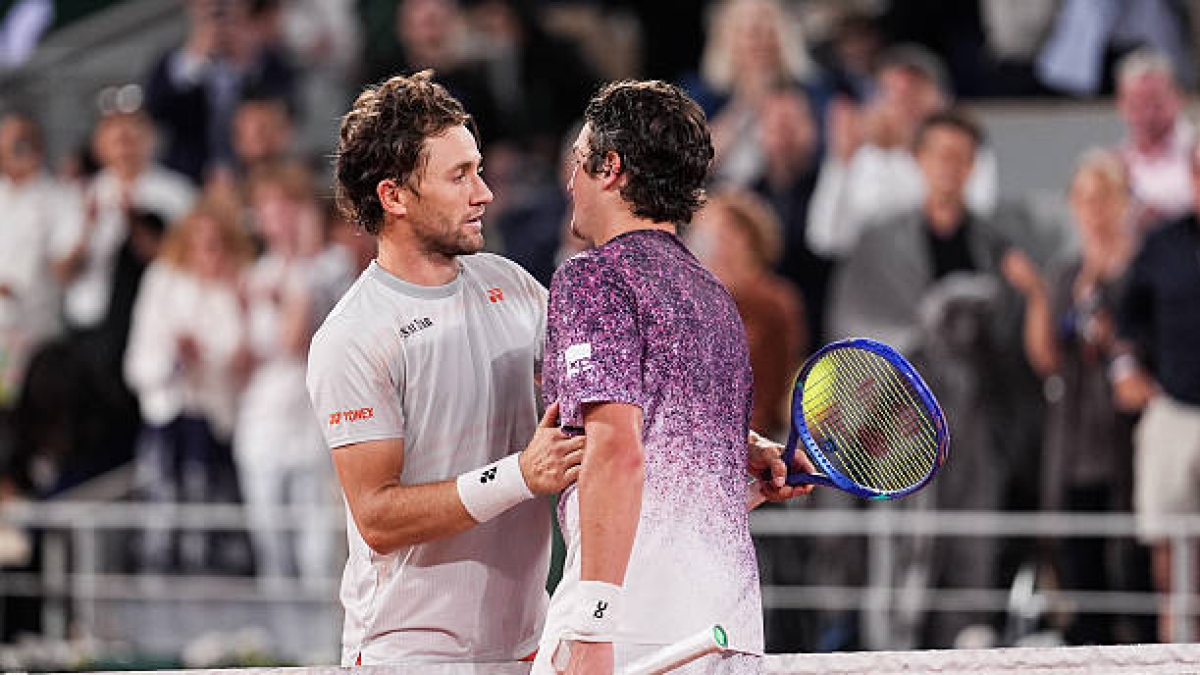 Casper Ruud, polemica con Fonseca. Foto: gettyimages
