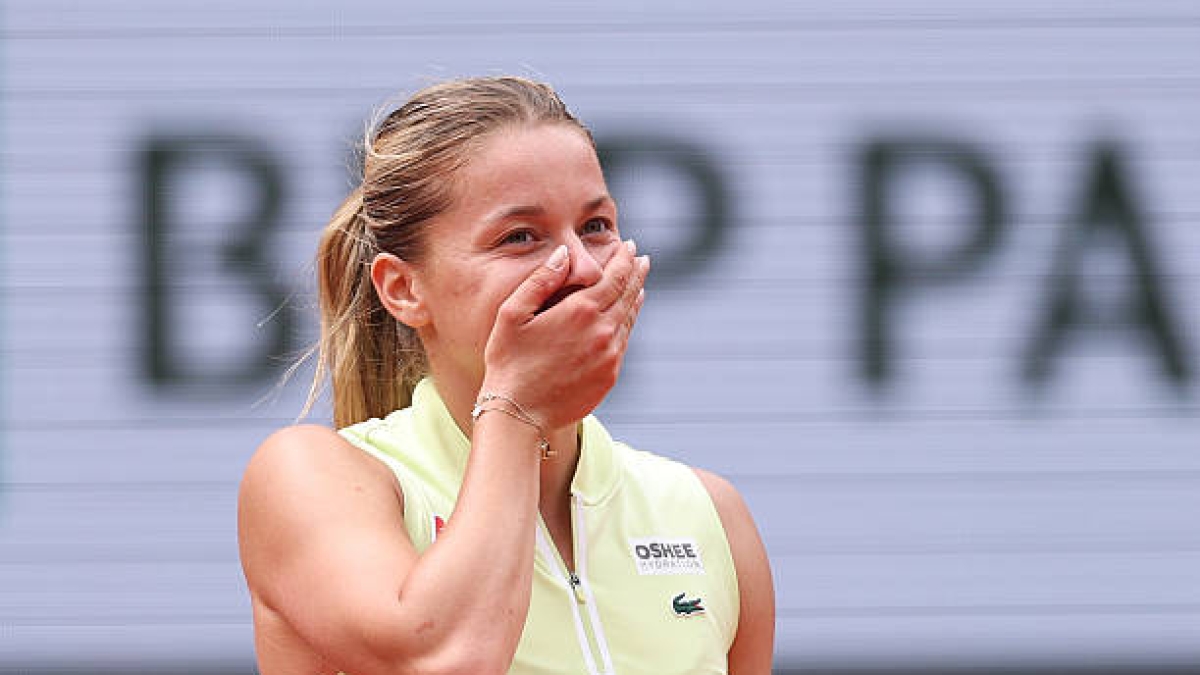 Chwalinska, money earned at Roland Garros. Photo: gettyimages