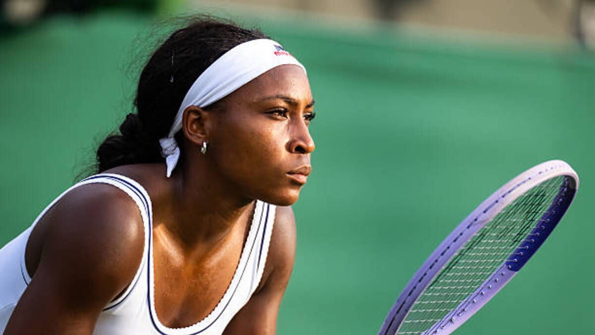 Cori Gauff, cambio de estilo en Wimbledon 2026. Foto: gettyimages