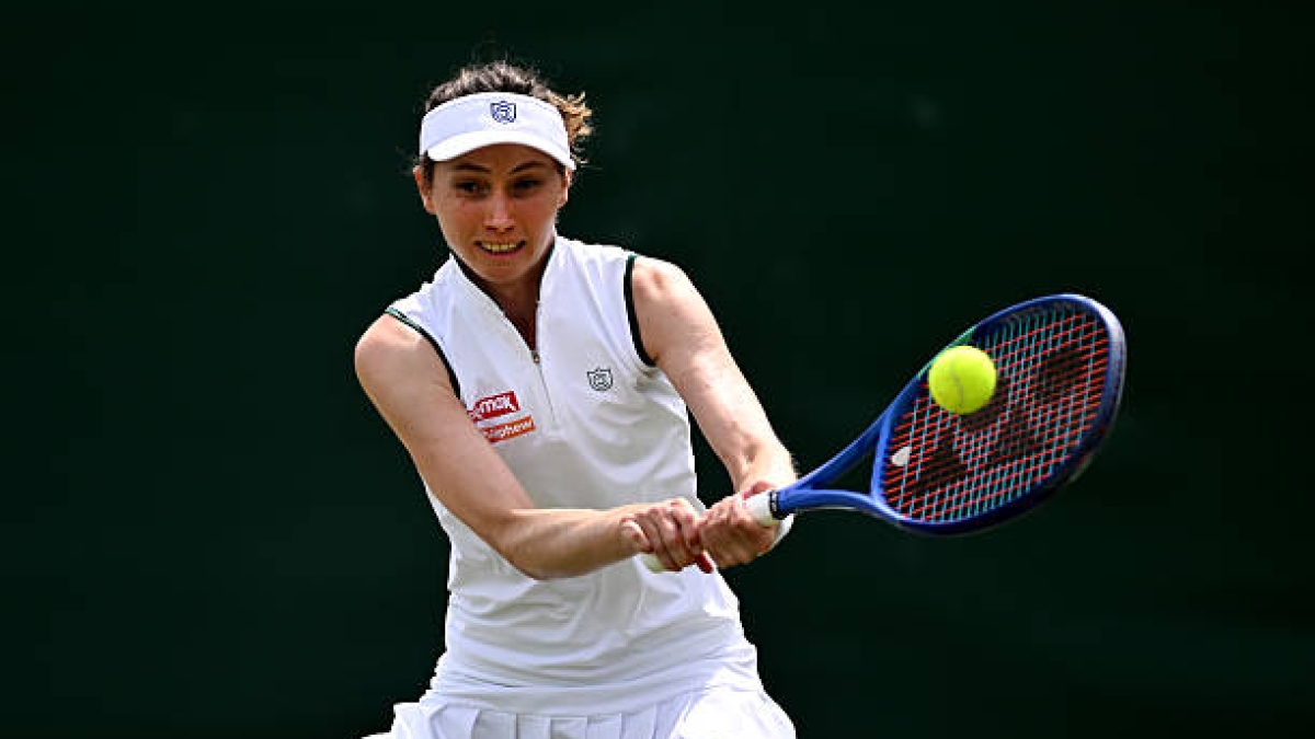 Cristina Bucsa, baja en Wimbledon 2026. Foto: gettyimages