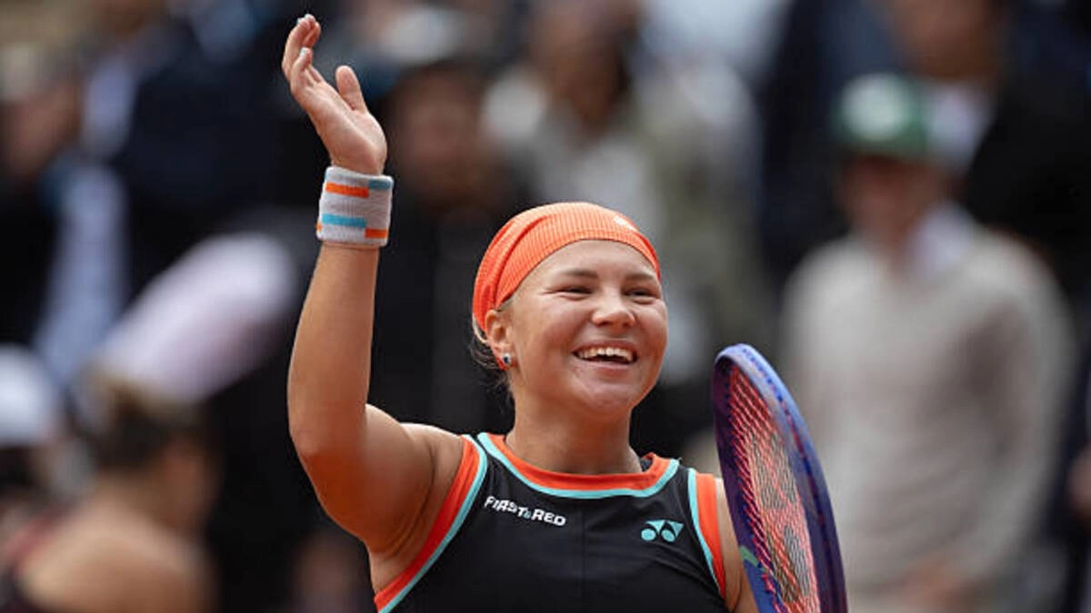 Diana Shnaider habla tras ganar a Sabalenka en Roland Garros 2026. Foto: gettyimages