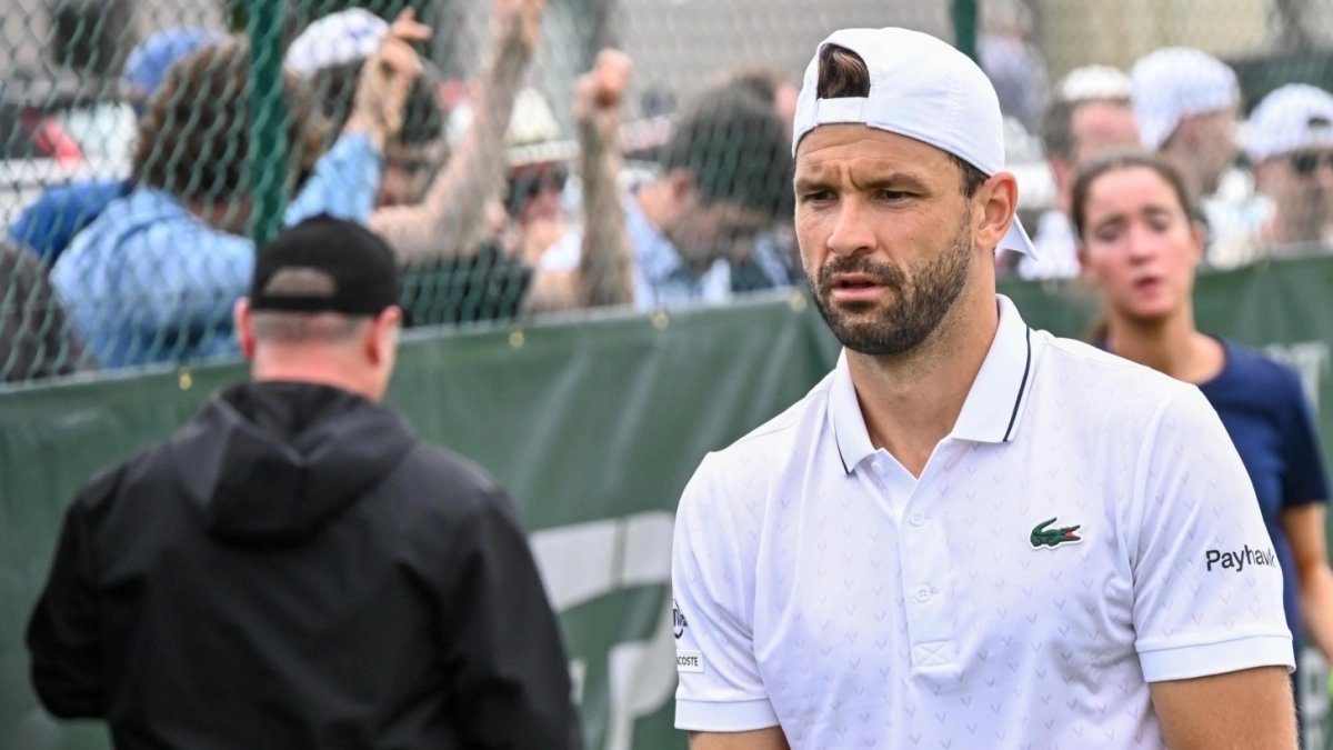 Grigor Dimitrov, durante su paso por Dublín. Fuente: @sport_narrative / sportnarrative.com