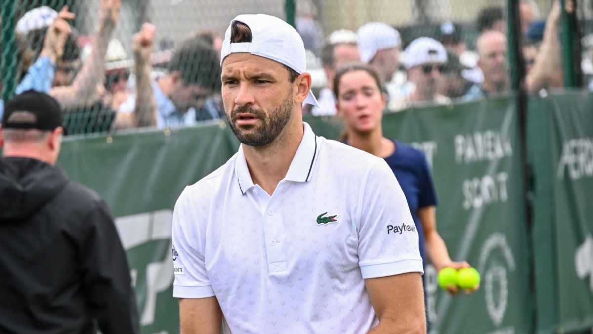 Grigor Dimitrov, during his time in Dublin. Source: @sport_narrative / sportnarrative.com