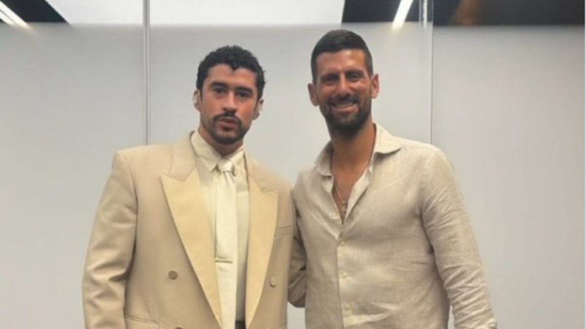 Bad Bunny and Djokovic in London. Photo: gettyimages

Translation: Bad Bunny et Djokovic à Londres. Photo : gettyimages