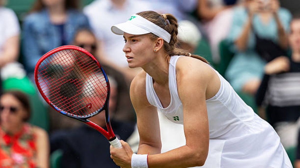 Elena Rybakina, favorita en Queen´s. Foto: gettyimages