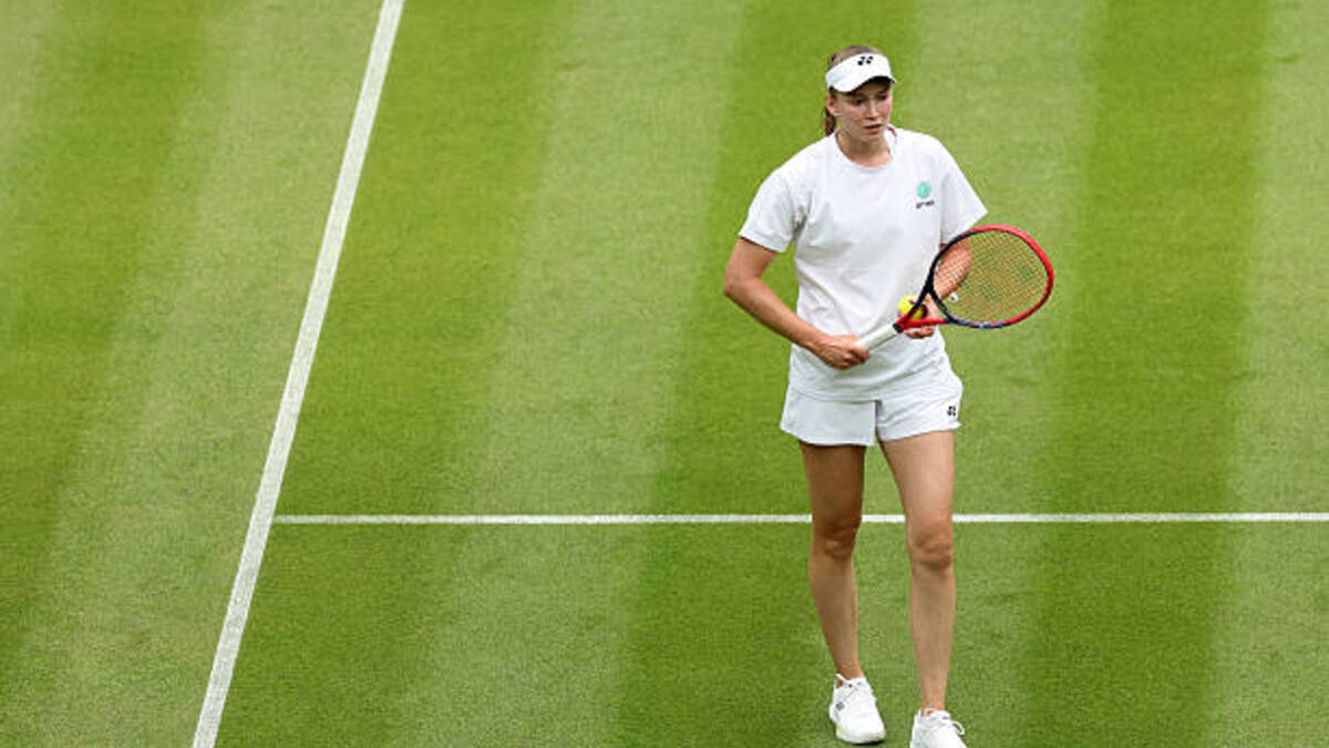 Elena Rybakina, chances d'être numéro 1. Photo : gettyimages