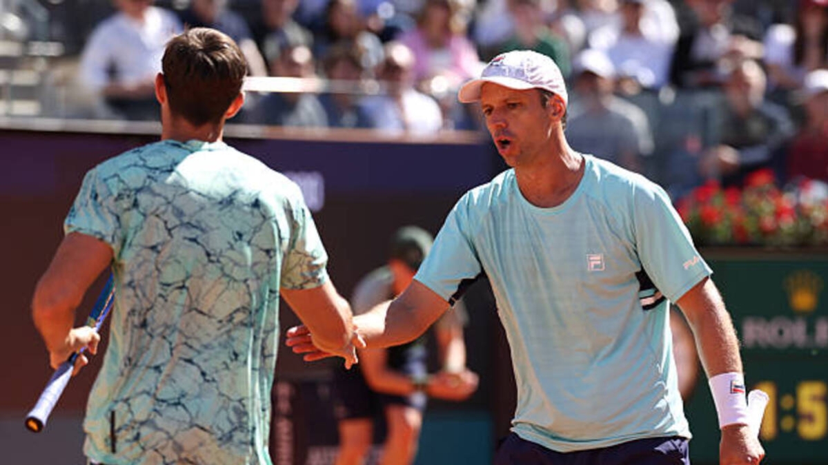 Granollers and Zeballos. Photo: gettyimages