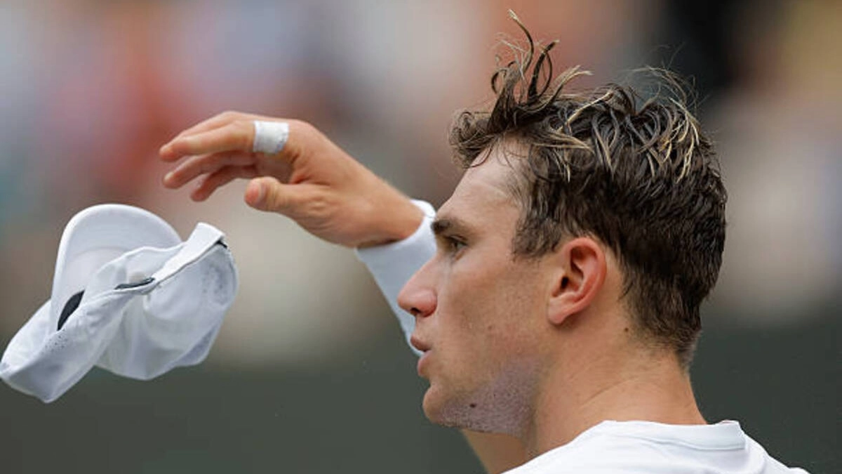 Jack Draper, peligro de su carrera. Foto: gettyimages