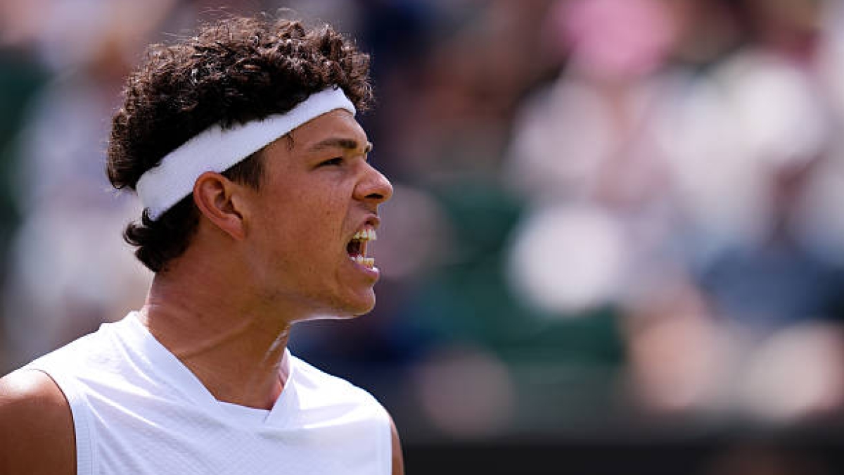 Shelton, fuera de Wimbledon a las primeras de cambio. Fuente: Getty