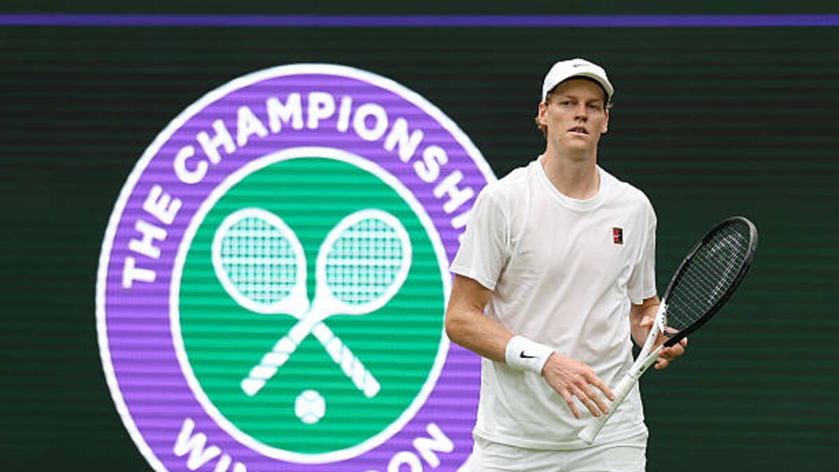 Jannik Sinner, confesiones íntimas en Wimbledon. Foto: gettyimages