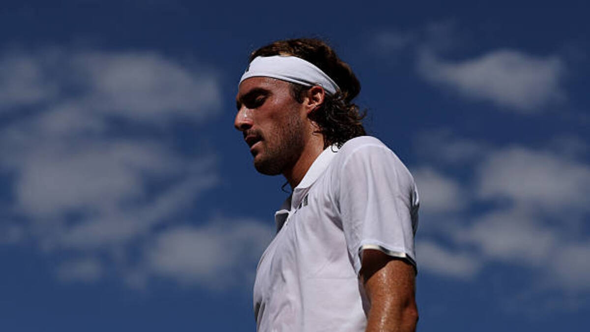 Stefanos Tsitsipas, crisis profunda en Wimbledon 2026. Foto: gettyimages