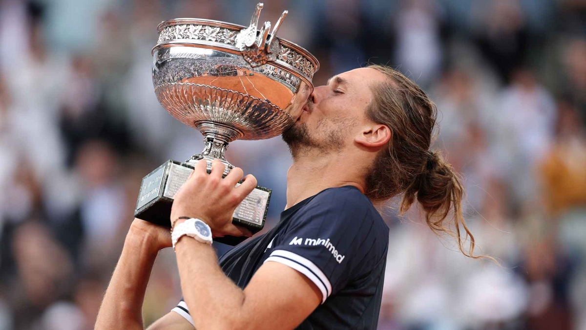 Ranking ATP: Zverev se acerca peligrosamente a Alcaraz. Foto: Getty