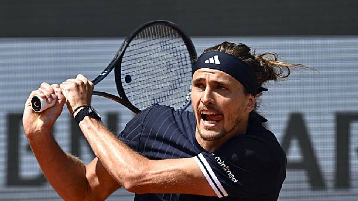 Zverev, macho violence. Photo: gettyimages
