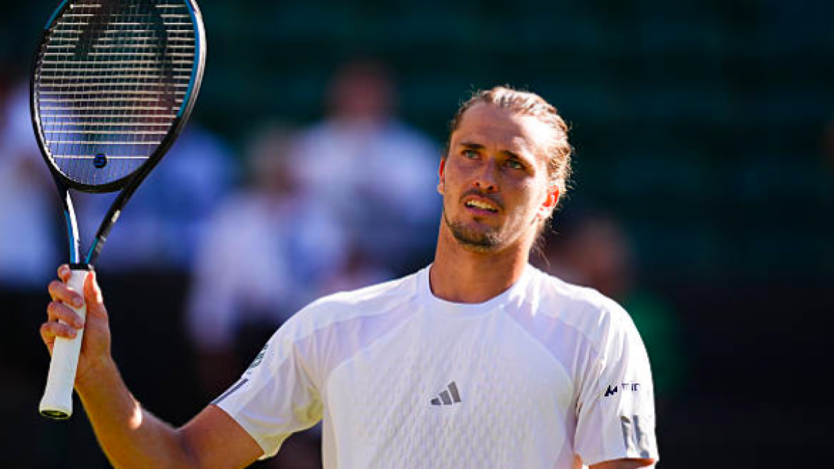 Zverev encuentra su mejor versión en Wimbledon y lanza un aviso a sus rivales. Fuente: Getty