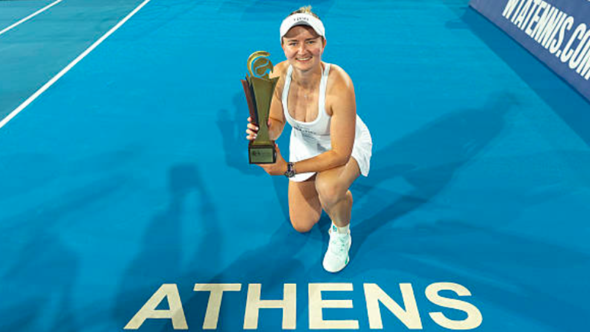 Krejcikova recupera il sorriso ad Atene: "Non avevo mai provato nulla del genere da molto tempo". Fonte: Getty