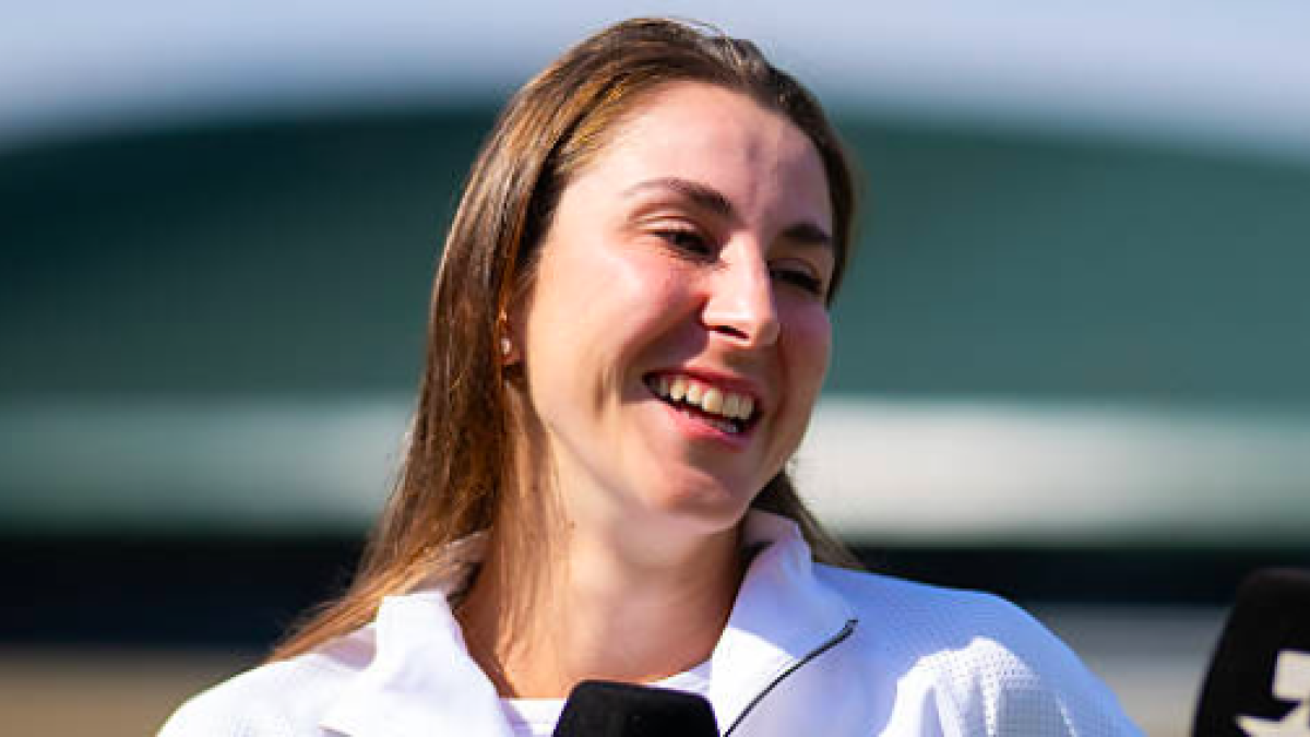 Belinda Bencic: "Ahora me llaman veterana, aunque solo tengo 29 años". Fuente: Getty