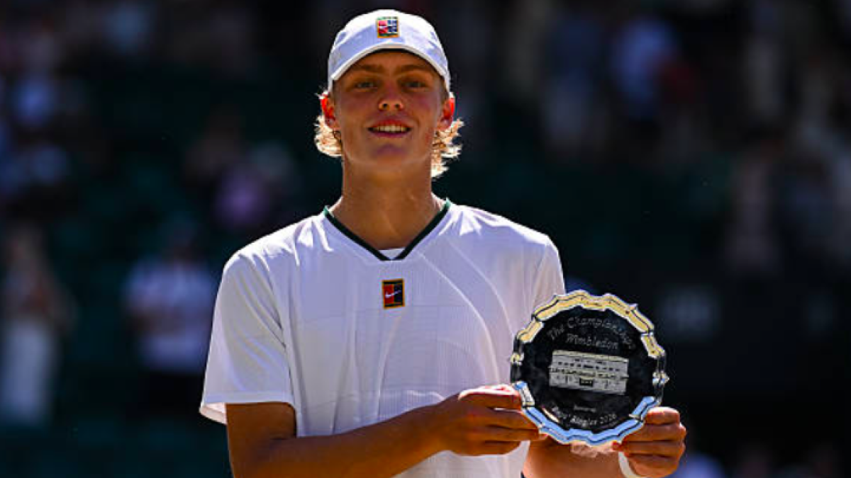 El gran salto de Cruz Hewitt: finalista en Wimbledon y listo para el circuito profesional. Fuente: Getty