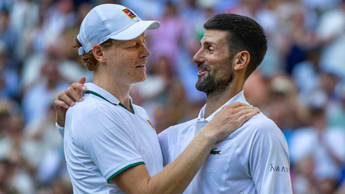 For the third time in a Grand Slam, Djokovic leaves the court without achieving a single break. Source: Getty