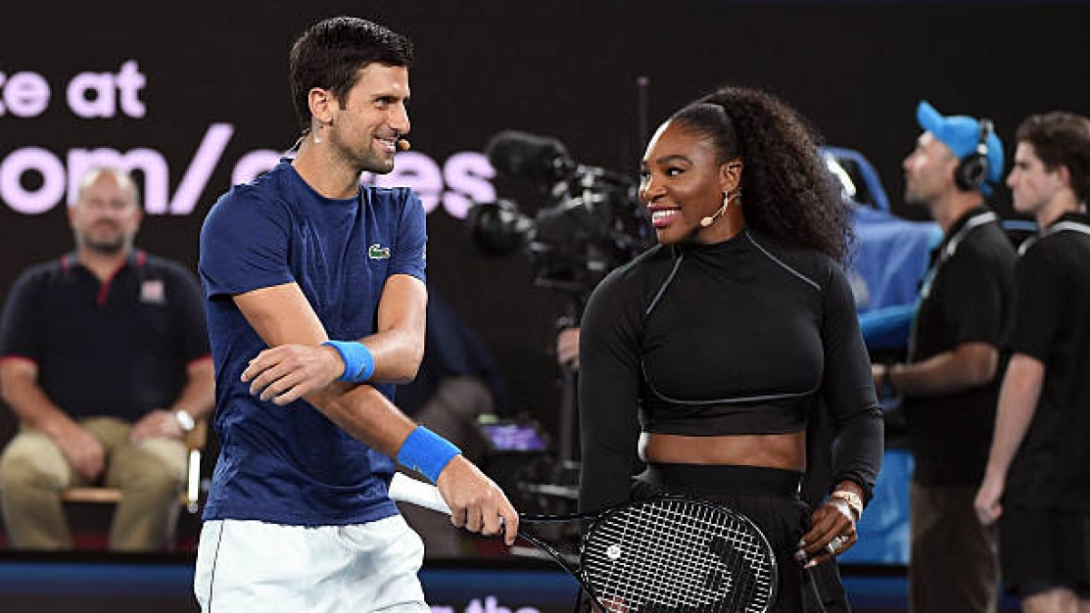 La defensa a ultranza de Djokovic a Serena Williams: "Disfruten, tienen a la mejor de todos los tiempos jugando para ustedes". Foto: Gettyimages