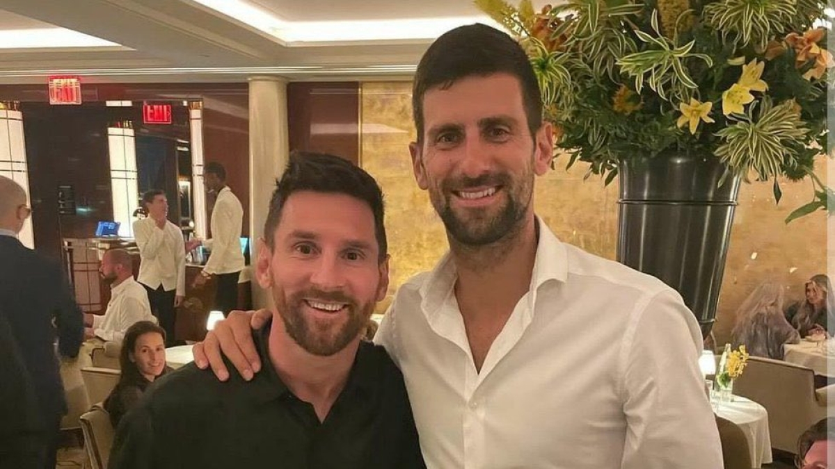 Djokovic se vuelve a acordar de Messi: "Sería bonito jugar 90 minutos como él". Foto: Gettyimages