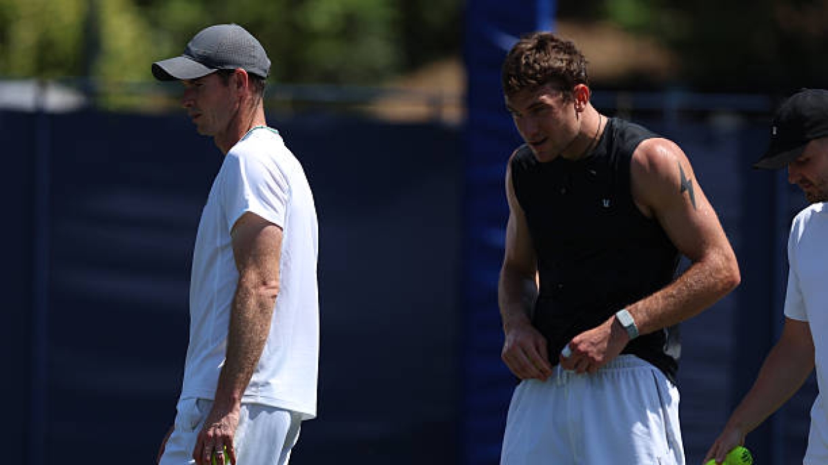 Draper ya está recuperado y entrena con Murray en Washington. Foto: Gettyimages