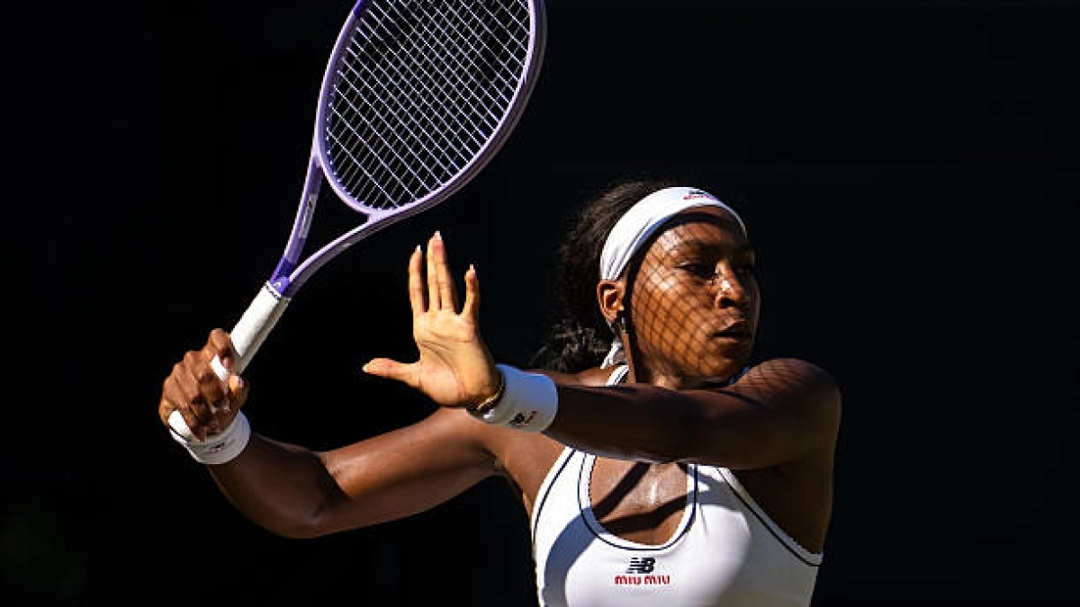 Gauff y su constante montaña rusa: "Siento que juego muy bien en algunos momentos y no tan bien en otros". Foto: Gettyimages
