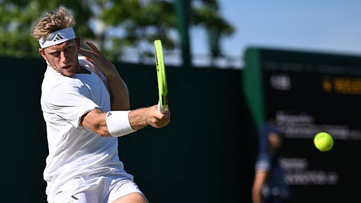 Horario y dónde ver a Alejandro Davidovich contra Félix Auger - Aliassime en los octavos de Wimbledon 2026. Foto: Gettyimages