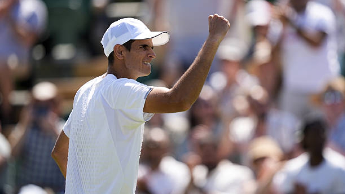 Horario y dónde ver a Jódar en la tercera ronda de Wimbledon 2026 contra Mochizuki. Foto: Gettyimages