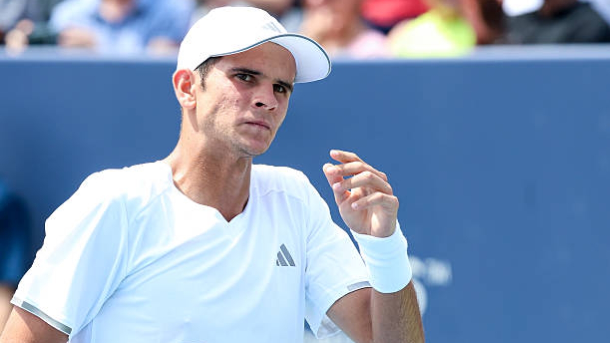 Jódar est trop fort pour Nishikori. Source : Getty Images.