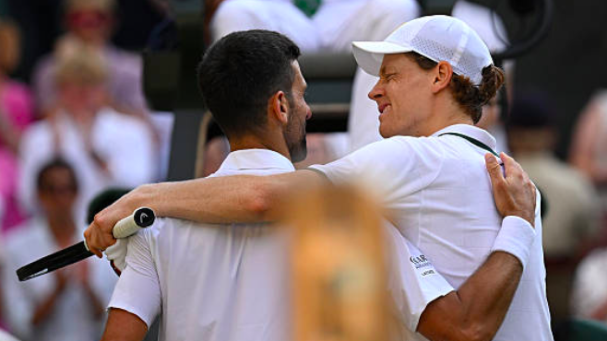 Sinner, tras superar a Djokovic: "Sabía que hoy tenía que subir el nivel". Fuente: Getty