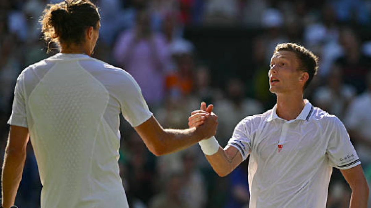 Lehecka explica por qué no pudo remontar a Zverev en Wimbledon. Fuente: Getty