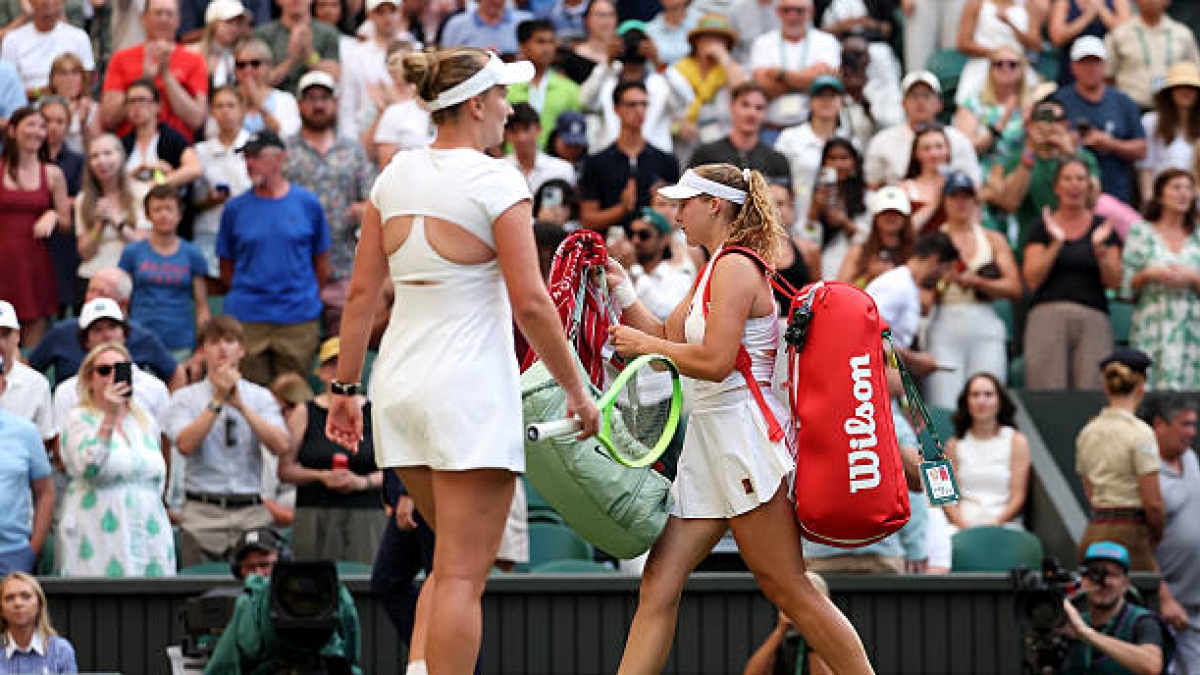 Krejcikova, sur la frustration de Andreeva : "J'ai joué de nombreuses fois contre elle et je sais comment elle se comporte". Photo: Gettyimages