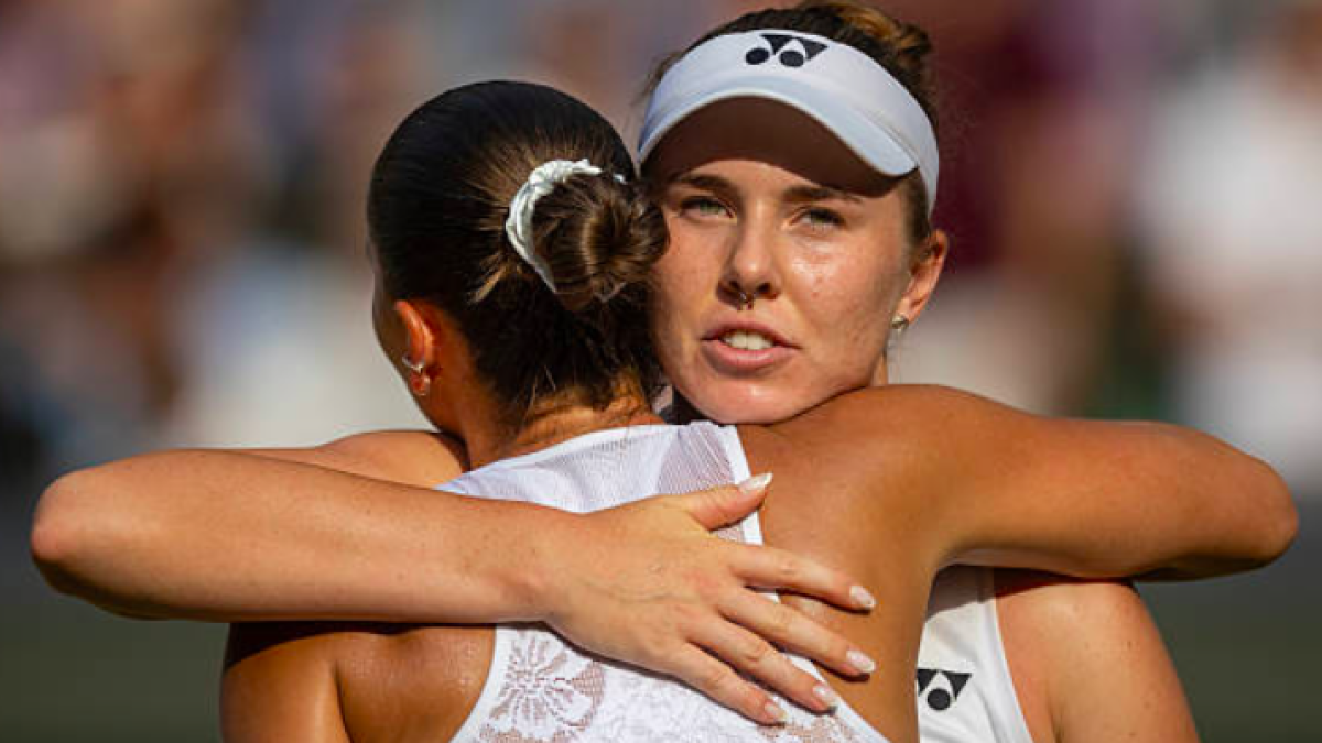 Noskova no baja de la nube: "Cuando termine el torneo miraré las fotos para creerme todo esto". Fuente: Getty