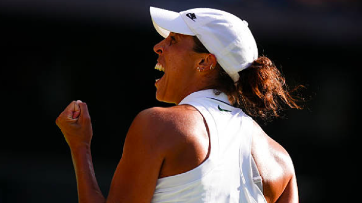 Madison Keys cumple su sueño en Wimbledon tras doce participaciones. Fuente: Getty