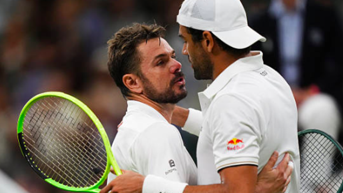 Berrettini, ému après son duel avec Wawrinka : "Je n'oublierai jamais ce qu'il m'a dit au filet"