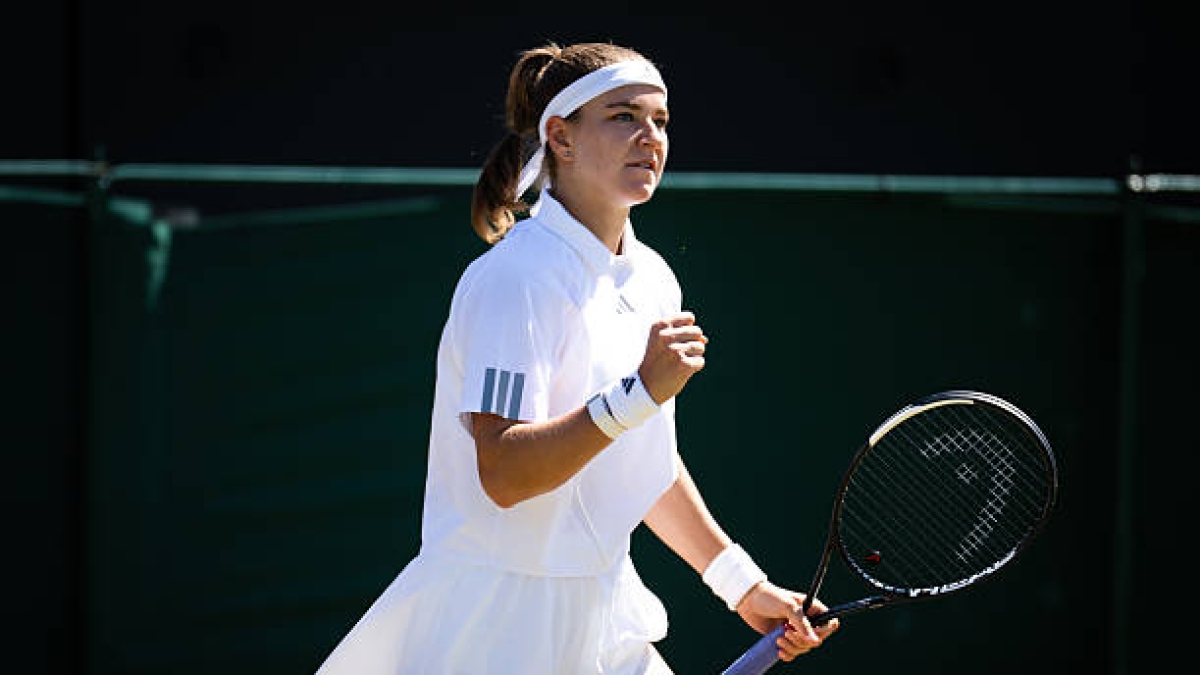 Muchova saca pecho del tenis checo: "Muchas checas han podido ganar aquí". Foto: Gettyimages