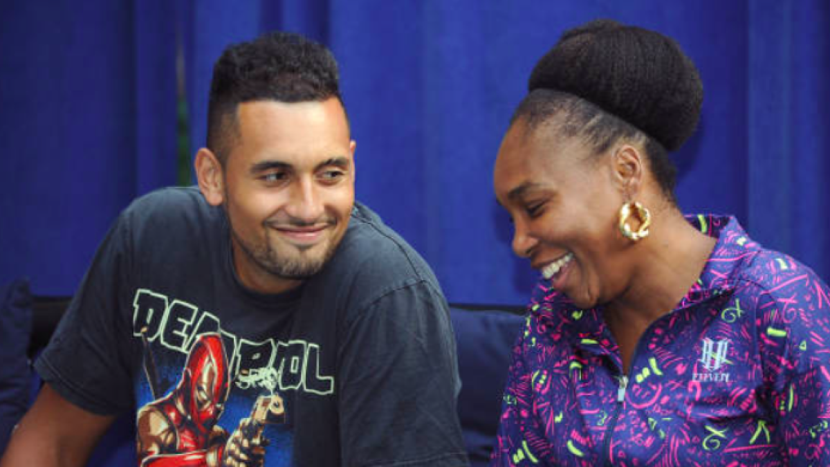 Nick Kyrgios y Venus Williams serán el gran reclamo del dobles en Washington. Fuente: Getty