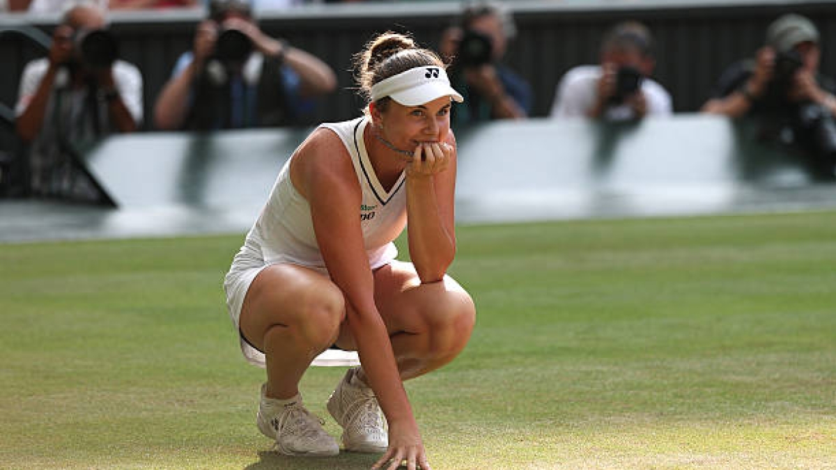 Noskova vence a Kostyuk y asegura una campeona checa en Wimbledon. Fuente: Getty Images.
