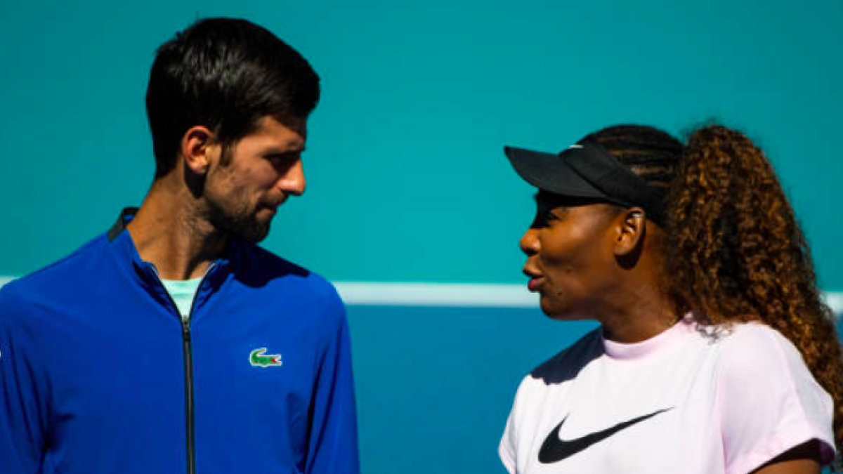 Djokovic dedica un emotivo homenaje a Serena Williams: "Solo verla ya es un espectáculo". Fuente: Getty