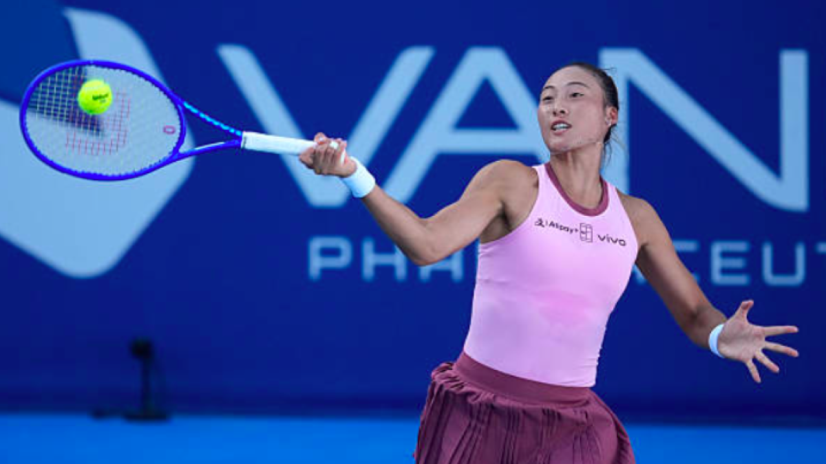 La derrota de Zheng en Atenas la condena a la previa del US Open. Fuente: Getty