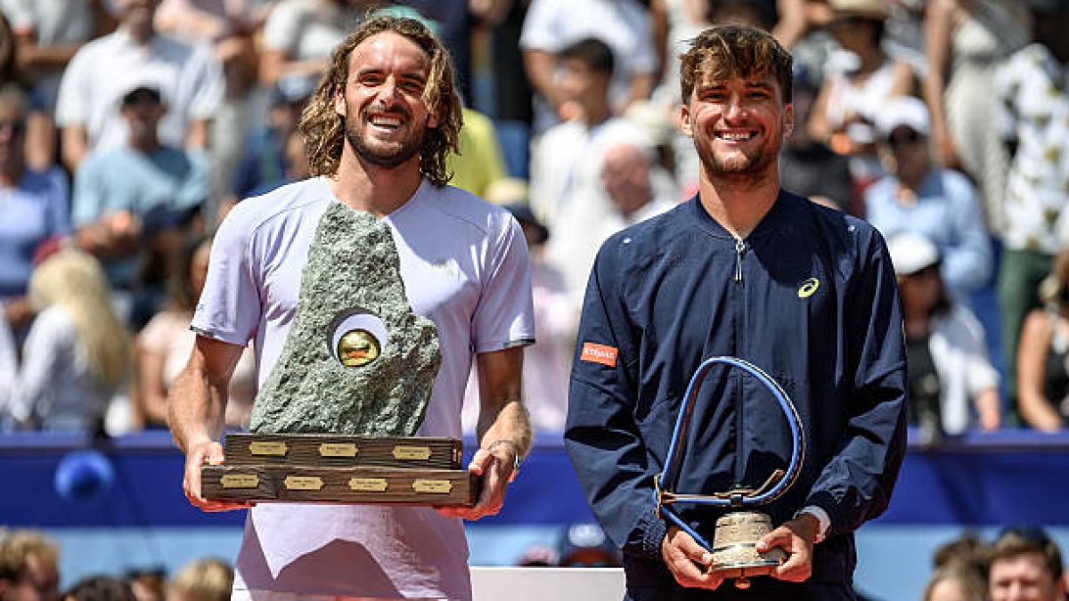 Ránking ATP. Rublev y Tsitsipas se reivindican y Mérida se supera a sí mismo. Fuente: Getty Images.