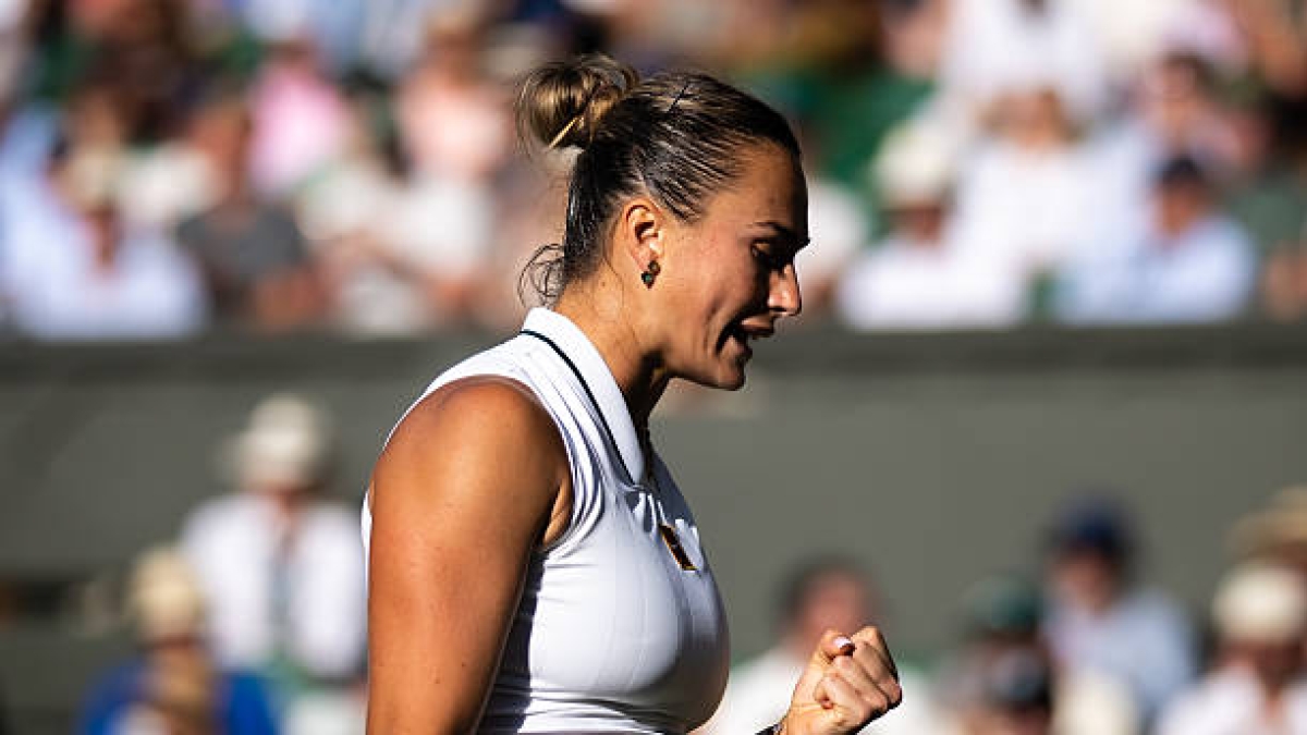Sabalenka se acuerda de Nadal en Wimbledon: "Es tan inspirador, hay tantas cosas que se pueden aprender de él". Foto: Gettyimages