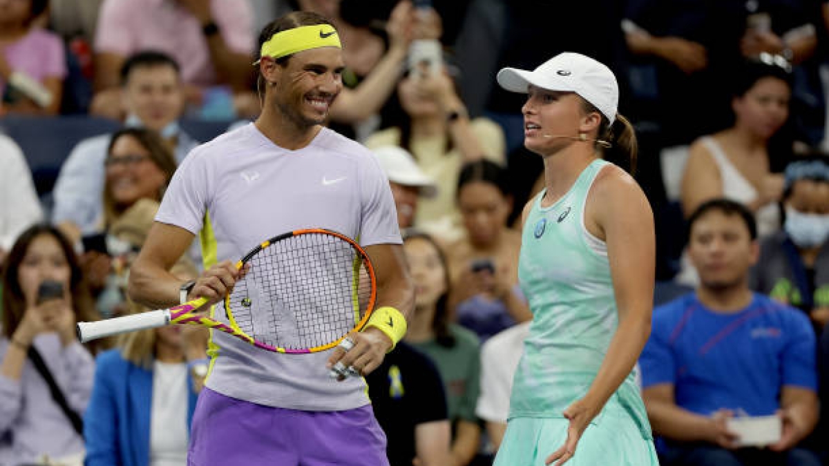 Swiatek explains how Nadal helped her regain joy for tennis. Source: Getty Images.