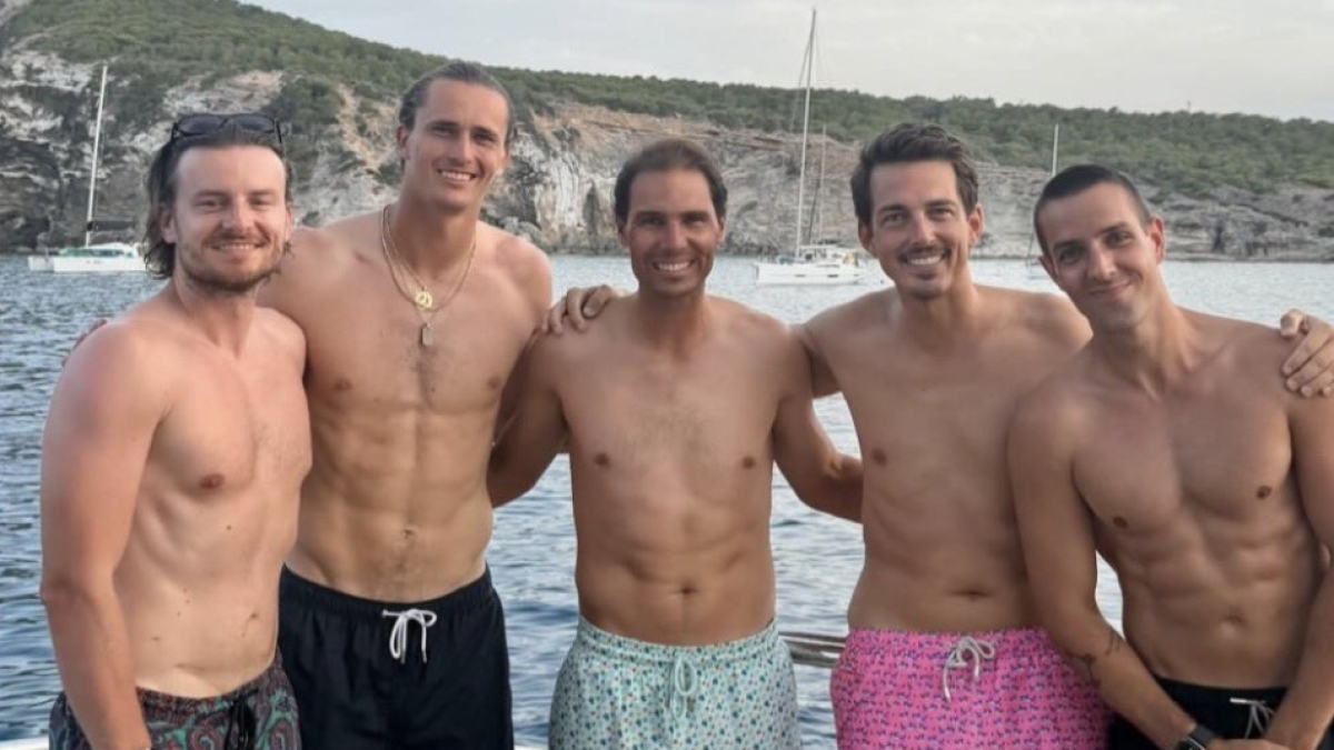 Zverev disfruta de sus vacaciones junto a Nadal. Foto: Gettyimages