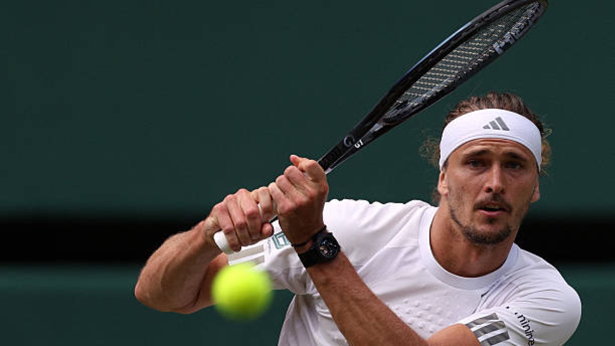 ¿Djokovic o Sinner? Zverev bromea sobre su posible rival en la final de Wimbledon: "Espero que sea un Junior". Foto: Gettyimages