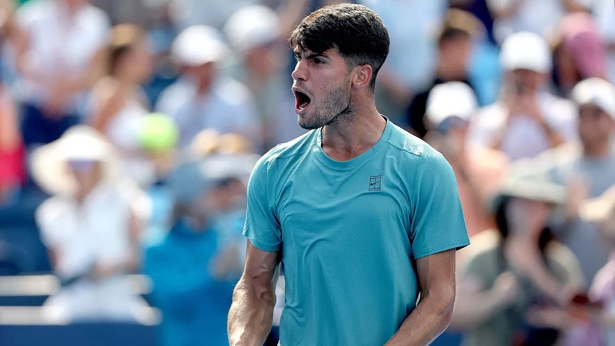 "Si todo va bien, Alcaraz volvería en Cincinnati". Foto: Getty