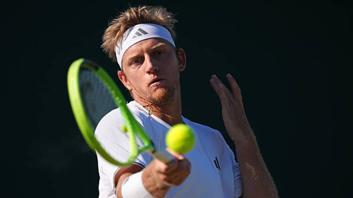 Alejandro Davidovich gana a Fucsovics en Wimbledon 2026. Foto: gettyimages